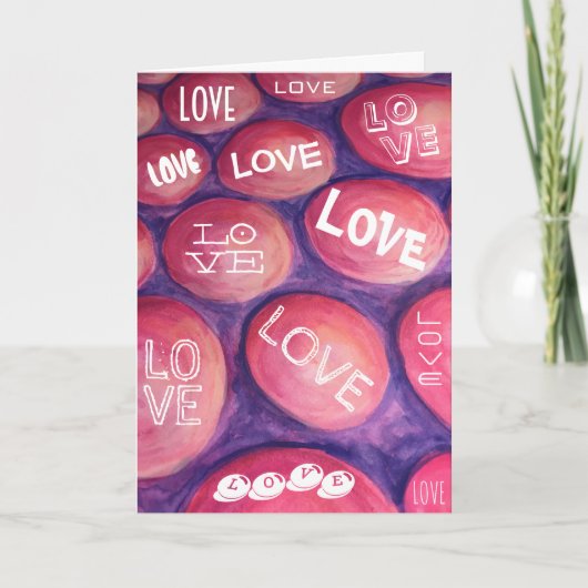 Loveland Valentijn Feestdagen Kaart (Voorkant)
