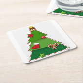 LOVELE EN KUTE CHRISTMAS TREE ONDERZETTER (Schuin)