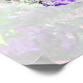 LOVELE PAARSE FLORAL BIBLE VERSE PHILIPPIANS 4:13 POSTER (Hoek)