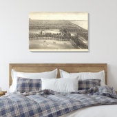 Loveless Boerderij, Nebraska Canvas Afdruk (Insitu (Slaapkamer))