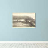 Loveless Boerderij, Nebraska Canvas Afdruk (Insitu (Houten vloer))