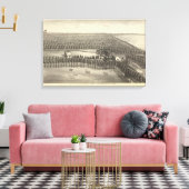 Loveless Boerderij, Nebraska Canvas Afdruk (Insitu (Woonkamer))