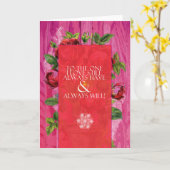 LoveLetter - Wenskaart Kaart (Gele Bloem)