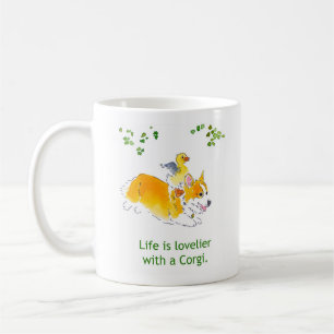 Lovelier met een Corgi-Mok Koffiemok