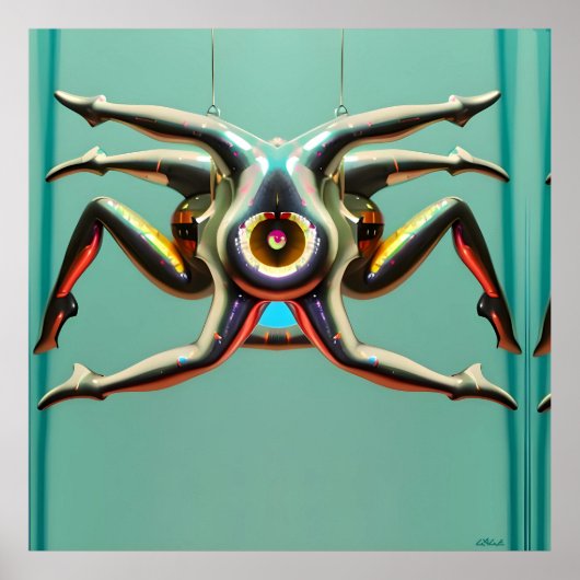 Lovelife Hanging by a Thread Poster (Voorkant)