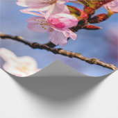 Loveliness of verse Sakura Flowers Cadeaupapier (Hoek)