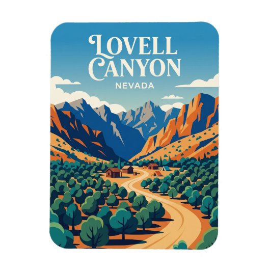 Lovell Canyon USA Magneet (Verticaal)