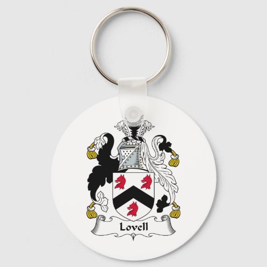Lovell Family Crest Sleutelhanger (Voorkant)