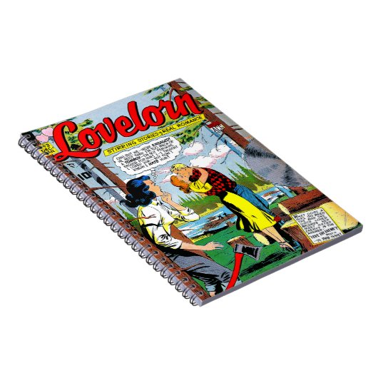 Lovelorn Betrayal Romance  Comics Notitieboek (Rechterzijde)