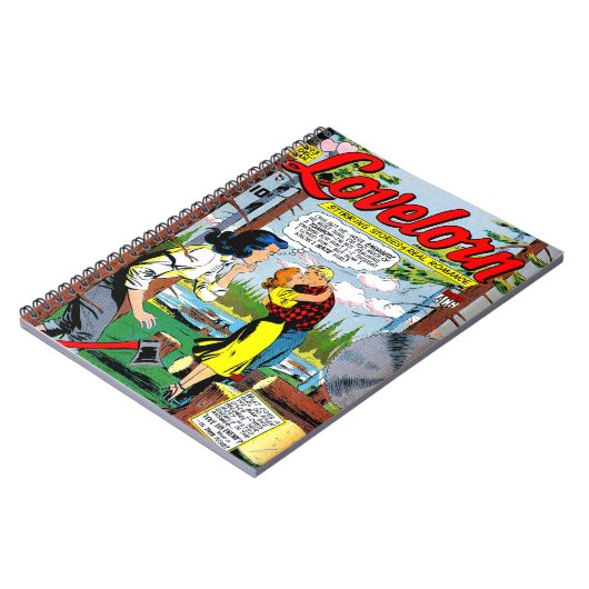 Lovelorn Betrayal Romance Comics Notitieboek (Linkerzijde)