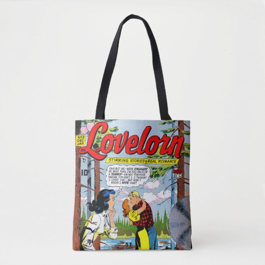 Lovelorn Betrayal Romance  Comics Tote Bag (Voorkant)