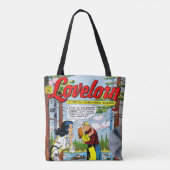 Lovelorn Betrayal Romance  Comics Tote Bag (Achterkant)