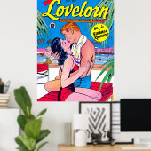 Lovelorn Mijn Zomer Romance Comics Poster (Thuiskantoor)