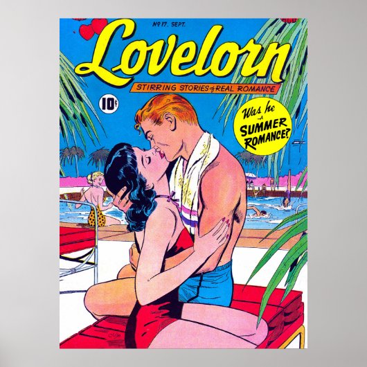 Lovelorn Mijn Zomer Romance Comics Poster (Voorkant)