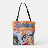 Lovelorn My Slave Romance Comics Tote Bag (Achterkant)
