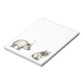Lovelorn Wombats Notitieblok (Linkerzijde)
