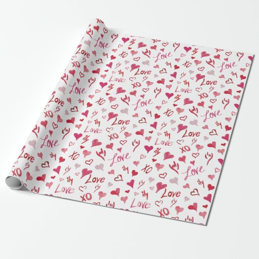 LoveLove Cadeaupapier (Uitgerold)