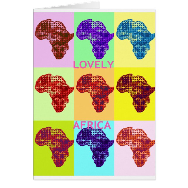 LOVELY AFRICA (Voorkant)