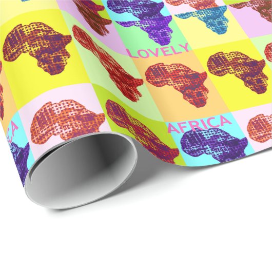 LOVELY AFRICA CADEAUPAPIER (Rol Hoek)