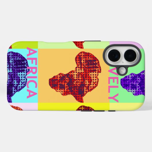 LOVELY AFRICA Case-Mate iPhone CASE (Achterkant (horizontaal))