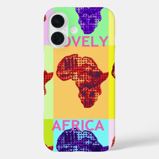 LOVELY AFRICA Case-Mate iPhone CASE (Achterkant)