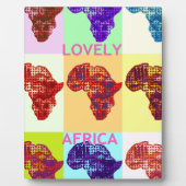 LOVELY AFRICA FOTOPLAAT (Voorkant)