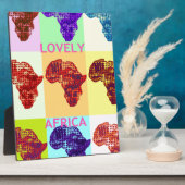 LOVELY AFRICA FOTOPLAAT (Zijkant)