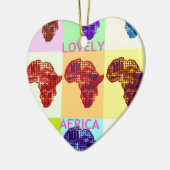 LOVELY AFRICA KERAMISCH ORNAMENT (Links)