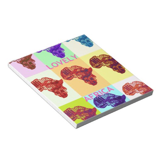 LOVELY AFRICA NOTITIEBLOK (Schuin)