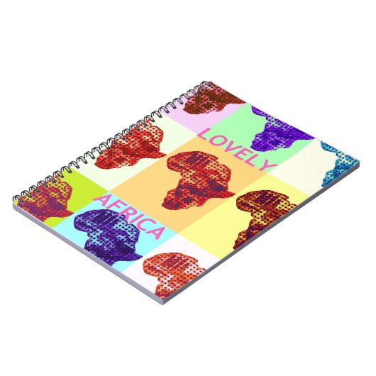 LOVELY AFRICA NOTITIEBOEK (Linkerzijde)