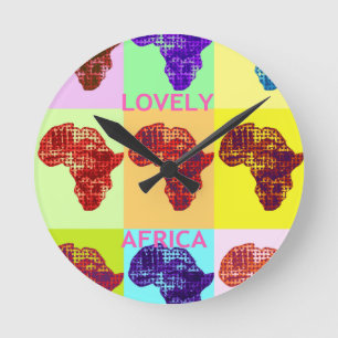 LOVELY AFRICA RONDE KLOK