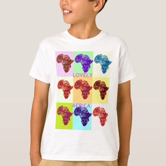 LOVELY AFRICA T-SHIRT (Voorkant)