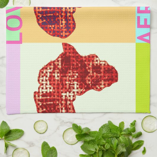 LOVELY AFRICA THEEDOEK (Gevouwen)