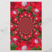 Lovely Alien Crimson Briefpapier (Voorkant)