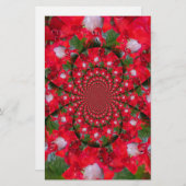 Lovely Alien Crimson Briefpapier (Voorkant / Achterkant)