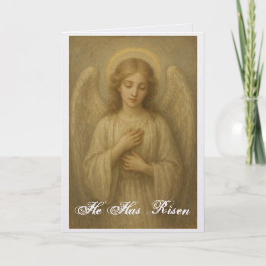 Lovely Angel Easter Greeting Card Kaart (Voorkant)