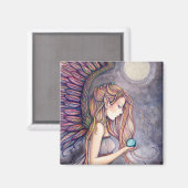 Lovely Angel Magnet van Molly Harrison (Voorkant / Achterkant)