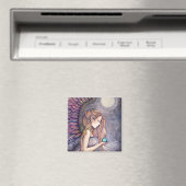 Lovely Angel Magnet van Molly Harrison (Insitu (Vaatwasser))