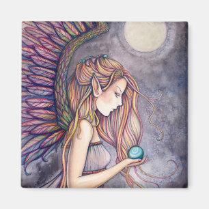 Lovely Angel Magnet van Molly Harrison