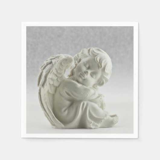 Lovely Angel Paper Napkin Servet (Voorkant)