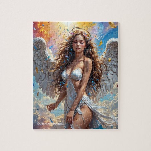 lovely angel puzzle legpuzzel (Verticaal)