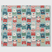 lovely animal design cadeaupapier (Vlak)