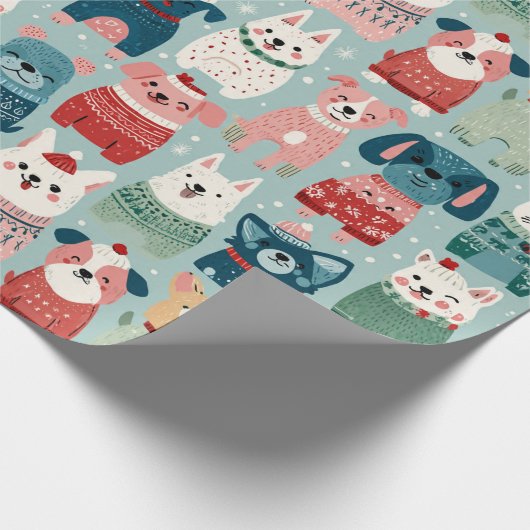 lovely animal design cadeaupapier (Hoek)