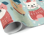 lovely animal design cadeaupapier (Rol Hoek)