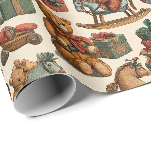 lovely animal design pattern cadeaupapier (Rol Hoek)