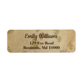 Lovely Autumn Brown Etiket (Voorkant)