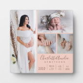 Lovely Baby Photo Family Keepomwille Blush Fotoplaat (Voorkant)