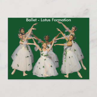 Lovely Ballet Lotus Formation Kaart