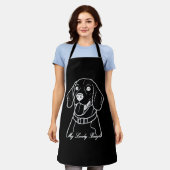 Lovely Beagle Schort (Gedragen)