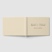 Lovely Beige Wedding Gastenboek (Volledig)